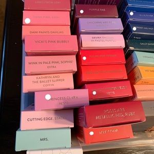 🌲🌲🌲RED ASPEN Short Nail Dashes